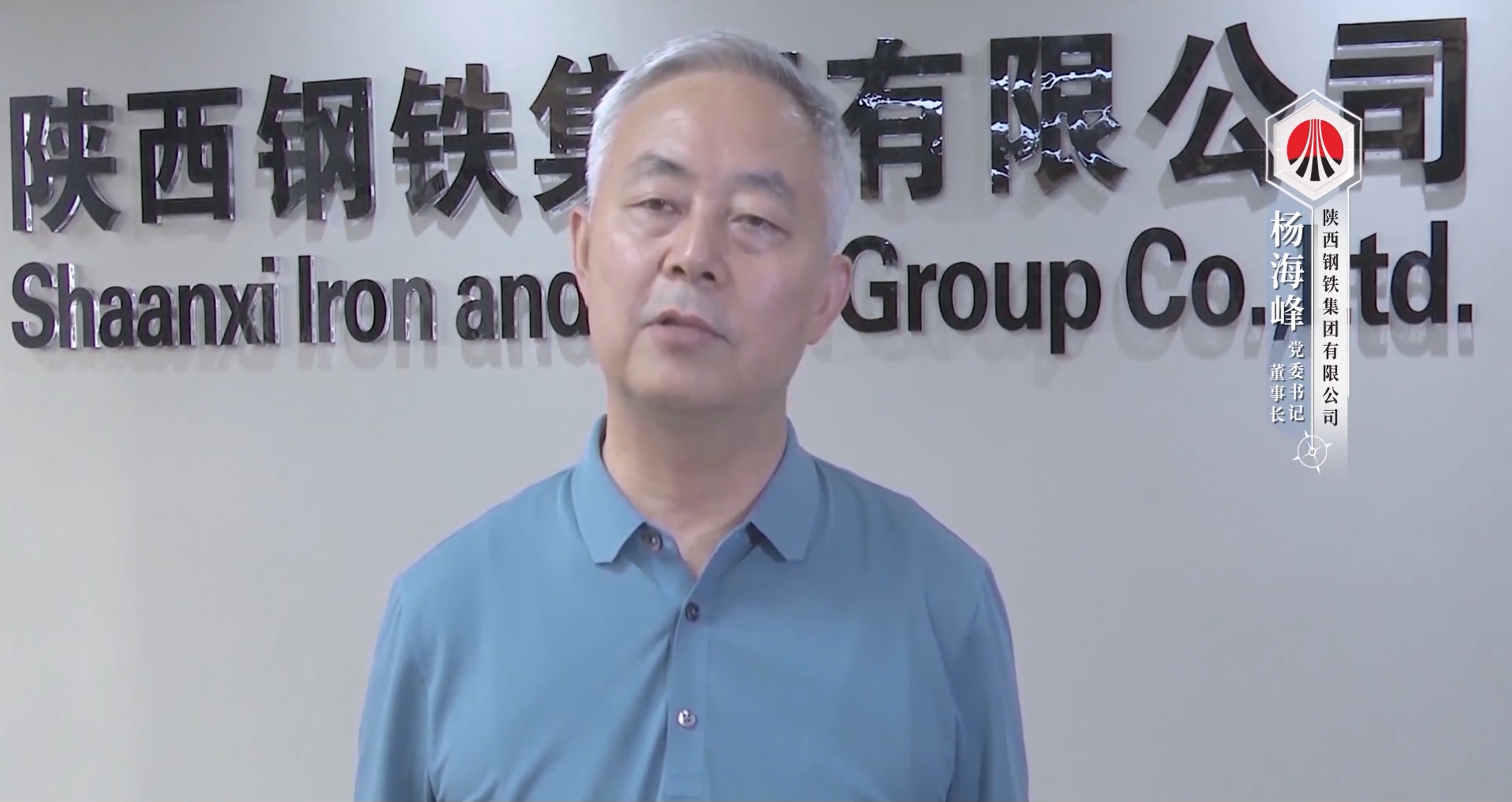 楊海峰 陜西鋼鐵集團(tuán)有限公司黨委書記、董事長兼總經(jīng)理